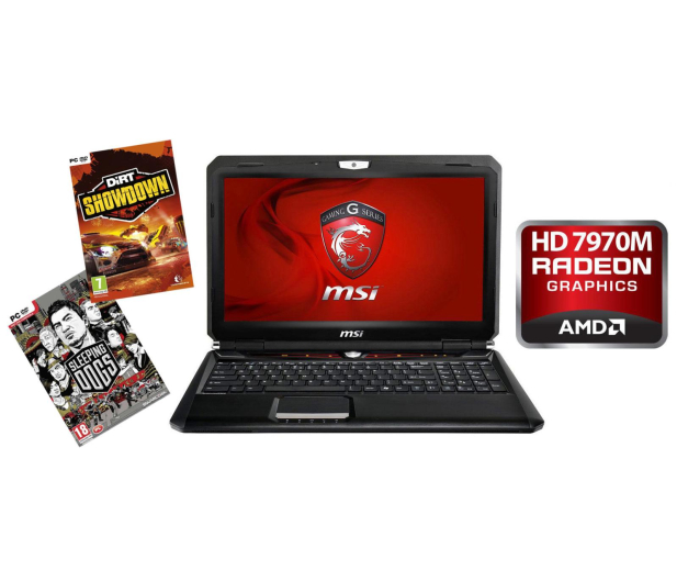 MSI GX60 1AC-009XPL A10-4600M/8GB/750/DVD-RW HD7970 - 116748 - zdjęcie